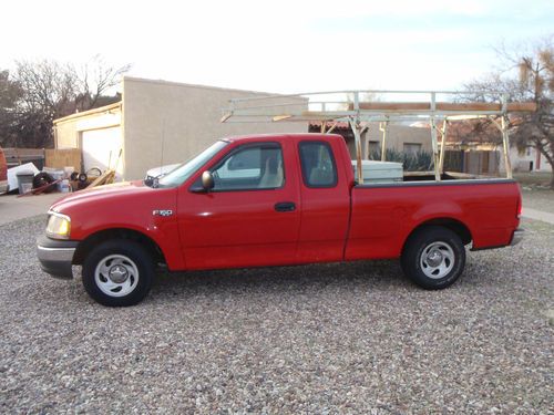 Great work truck ready to go with rack and 16 cu. ft. tool chest. many new parts