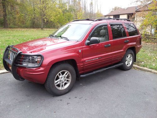 2004 jeep grand cherokee limited sport utility 31,500 miles