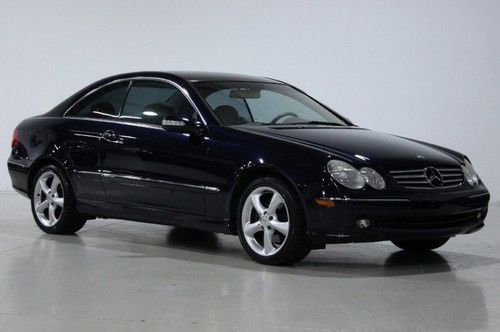 04 clk320 coupe sunroof 6cd rear shade rare sporty clean