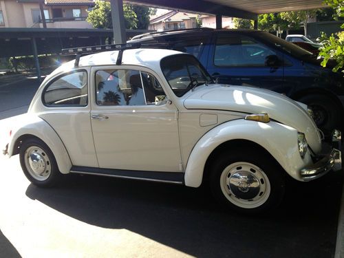 1970 volkswagen beetle "restored as new"