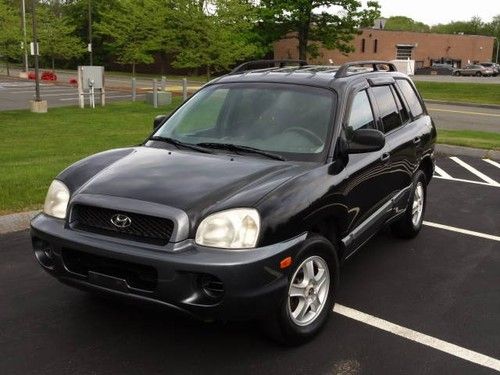 2001 hyundai santa fe black 4-cyl. nice l@@k nr!!!!