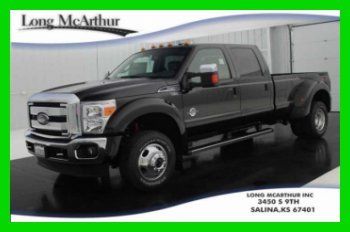 2013 platinum 6.7 v8 turbo diesel crew cab 4x4 navigation sunroof dually drw