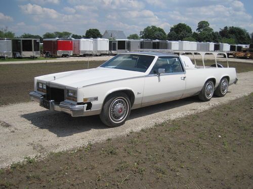 Custom eldorado biarritz el camino hybrid diesel promo advertising car 1047