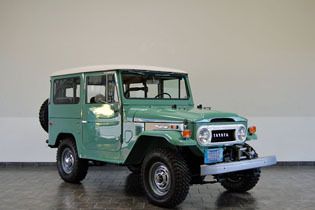 1974 toyota landcruiser - nebula green - excellent restored