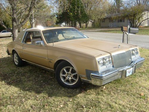 1984 buick riviera base coupe 2-door 5.0l