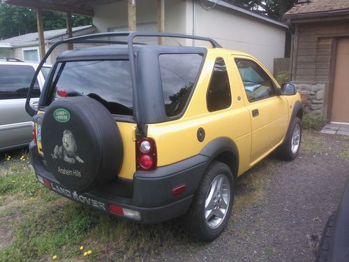 2003 landrover freelander se3 (no engine!)