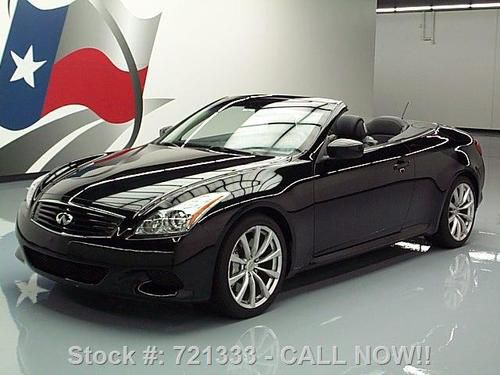 2009 infiniti g37 sport convertible premium nav 40k mi texas direct auto