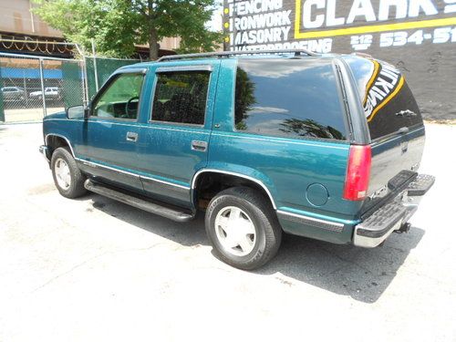 1997 GMC YUKON / CHEVY TAHOE,ALL POWER,4X4,LEATHER,RELIABLE,COLD A/C,WILL NO RES, image 6