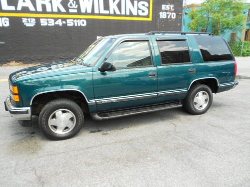 1997 GMC YUKON / CHEVY TAHOE,ALL POWER,4X4,LEATHER,RELIABLE,COLD A/C,WILL NO RES, image 12