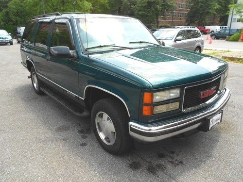 1997 GMC YUKON / CHEVY TAHOE,ALL POWER,4X4,LEATHER,RELIABLE,COLD A/C,WILL NO RES, image 22