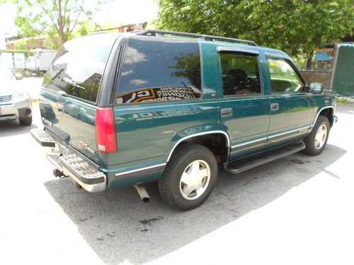 1997 GMC YUKON / CHEVY TAHOE,ALL POWER,4X4,LEATHER,RELIABLE,COLD A/C,WILL NO RES, image 23