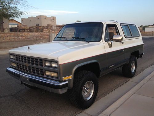 1989 chevrolet blazer silverado sport utility 2-door 5.7l