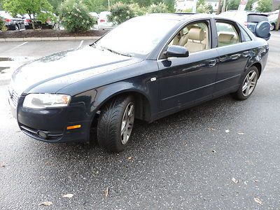 2006 audi a4 turbo, no reserve, looks and runs fine, no accidents, leather, roof