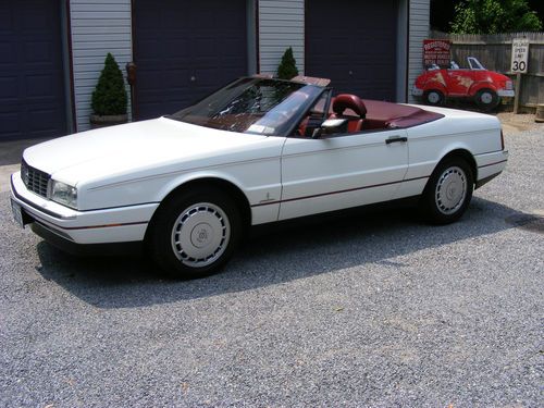 1991 cadillac allante..100% original 71,000 mi.  3rd owner.. always pampered