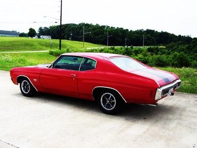 1970 Chevelle SS!! Red/Black!! 396/Auto!! Numbers Matching!! PS,PB,A/C!! Nice!!, image 7