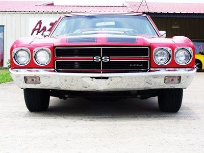 1970 Chevelle SS!! Red/Black!! 396/Auto!! Numbers Matching!! PS,PB,A/C!! Nice!!, image 18