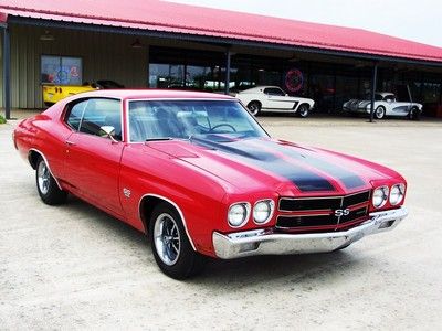 1970 Chevelle SS!! Red/Black!! 396/Auto!! Numbers Matching!! PS,PB,A/C!! Nice!!, image 19