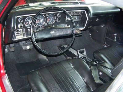 1970 Chevelle SS!! Red/Black!! 396/Auto!! Numbers Matching!! PS,PB,A/C!! Nice!!, image 26