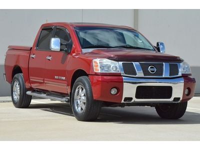 2006 NISSAN TITAN CREW CAB SE 4X4 LTHR S/ROOF TONEAU COVER FRESH TRADE $599 SHIP, US $15,980.00, image 5