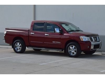 2006 NISSAN TITAN CREW CAB SE 4X4 LTHR S/ROOF TONEAU COVER FRESH TRADE $599 SHIP, US $15,980.00, image 18