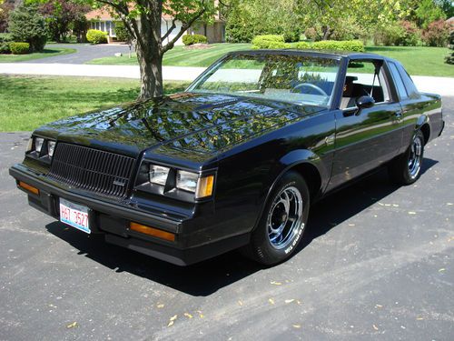 Xxx   1987 buick grand national w/ t-tops low-mileage turn-key showcar  xxx