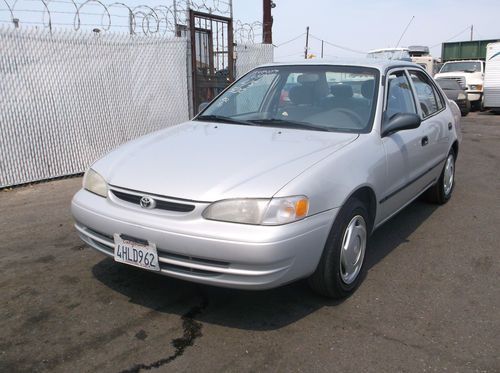 2000 toyota corolla, no reserve