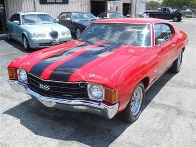 Chevelle 454 big block automatic bucket seats leather engine rebuilt runs strong