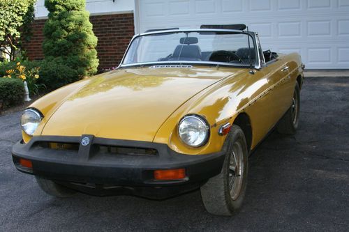 1978 mgb convertable