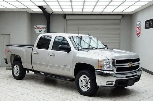 2007 chevy 2500hd diesel 4x4 ltz z71 navigation heated leather crew cab