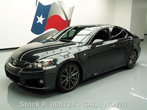 2009 lexus is-f 416 hp sunroof nav rear cam 19's 18k mi texas direct auto