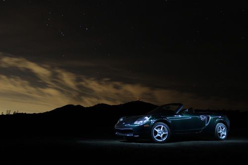 Green mr2 spyder, recent rebuild, burns no oil! just needs top and new owner.