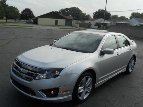 2012 ford fusion sport sedan 4-door 3.5l