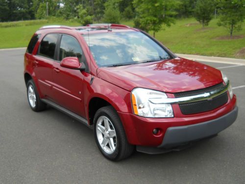 2006 chevrolet equinox lt sport utility 4-door 3.4l awd leather interior nice