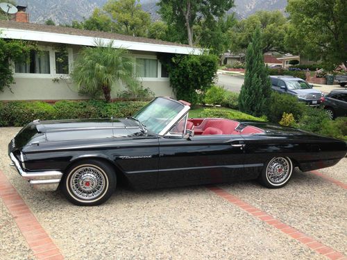 1964 ford thunderbird t-bird convertible- 30k  restoration