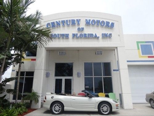 2002 mitsubishi eclipse 2dr conv spyder gt 3.0l sportronic low miles