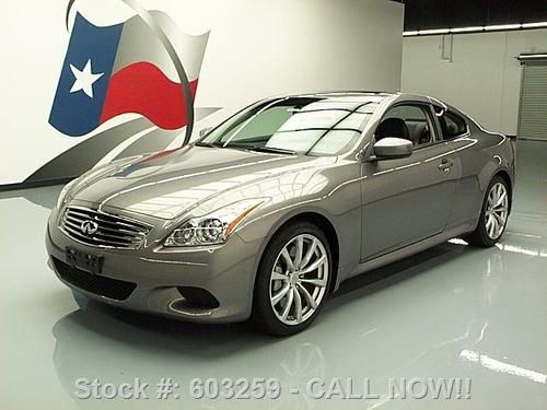 2009 infiniti g37 sport 6-spd sunroof nav rear cam 22k texas direct auto