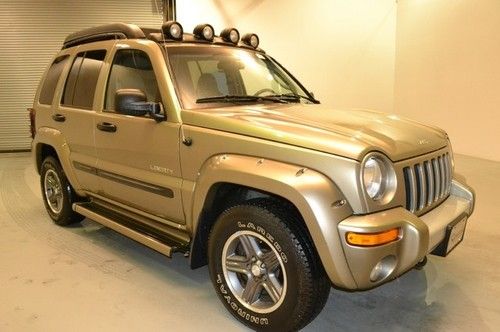 2004 jeep liberty renegade manual cd player keyless clean carfax