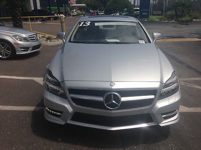 2013 Mercedes Benz CLS550 Iridium Silver Nav Rear Camera Blind Spot Wood Wheel, US $68,699.00, image 2