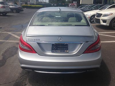 2013 Mercedes Benz CLS550 Iridium Silver Nav Rear Camera Blind Spot Wood Wheel, US $68,699.00, image 11