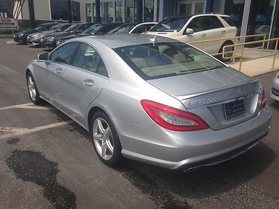2013 Mercedes Benz CLS550 Iridium Silver Nav Rear Camera Blind Spot Wood Wheel, US $68,699.00, image 14