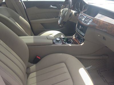 2013 Mercedes Benz CLS550 Iridium Silver Nav Rear Camera Blind Spot Wood Wheel, US $68,699.00, image 53