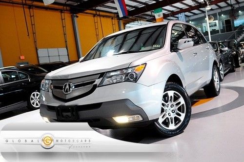 08 acura mdx awd 1-own nav heat-sts third-row-sts