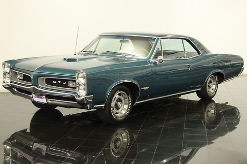 1966 pontiac gto hardtop 389ci v8 automatic frame off restoration ac ps pb