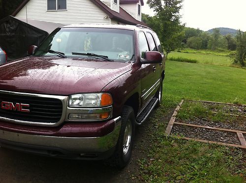 2000 gmc yukon slt sport utility 4-door 5.3l