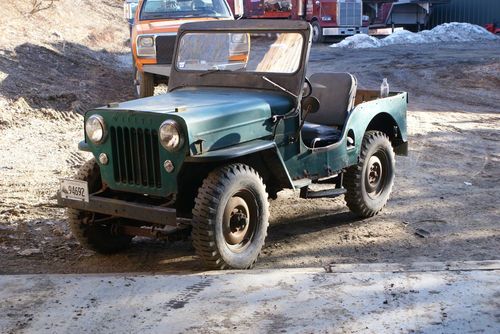 1955 willys cj3b 30k 2 owner miles