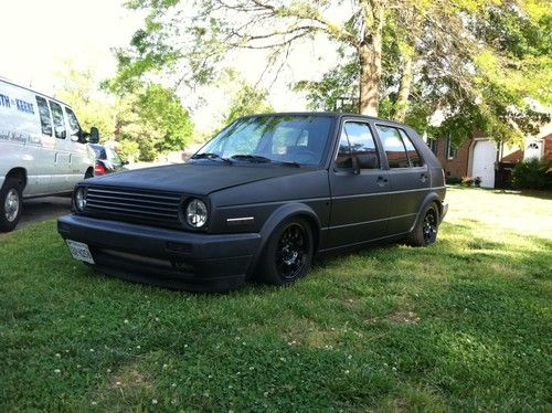 1986 volkswagen mk2 golf hatchback 4-door 2.8l vr6