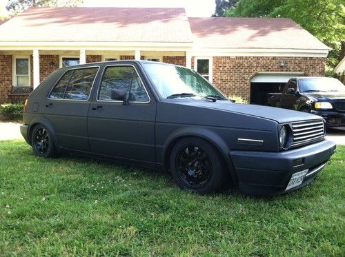 1986 Volkswagen MK2 Golf Hatchback 4-Door 2.8L VR6, image 2