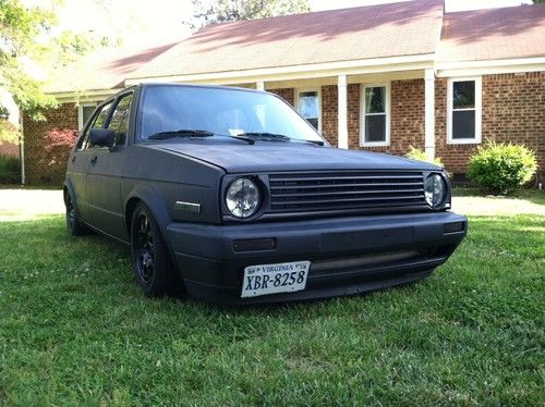 1986 Volkswagen MK2 Golf Hatchback 4-Door 2.8L VR6, image 3