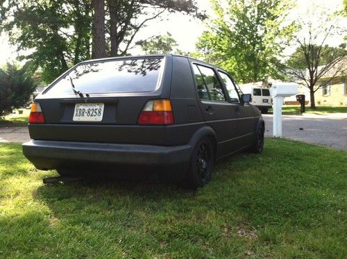 1986 Volkswagen MK2 Golf Hatchback 4-Door 2.8L VR6, image 4