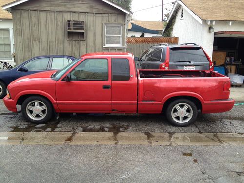 1998 gmc sonoma sls zq8 sport truck 4.3 v6 los angeles local only